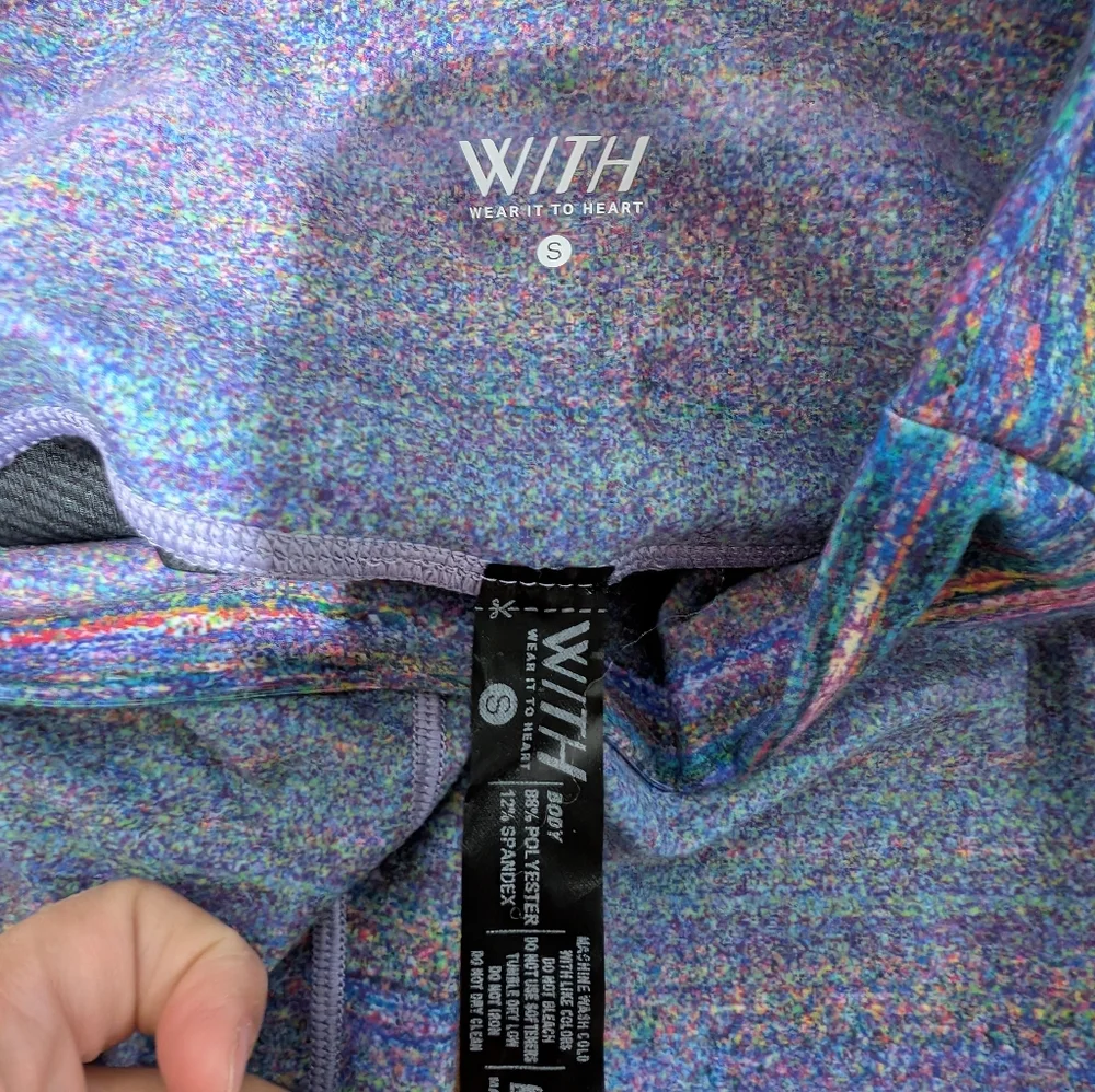 Peloton x With Blizzard Capri s small‎ Leggings Ac